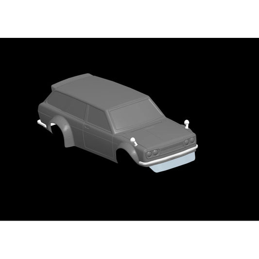1/10 Datsun510 Wagon, 200mm, WB 258mm W/Light Buckets and Mirrors GReady Decal
