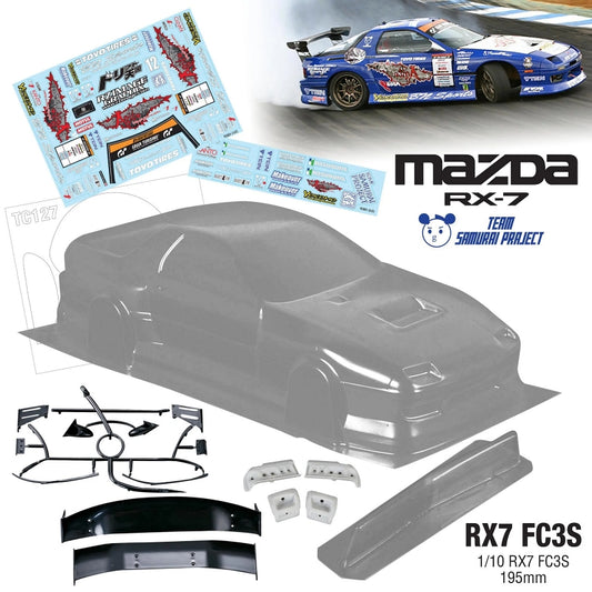 1/10 Mazda RX7 FC3S 195mm by Team C