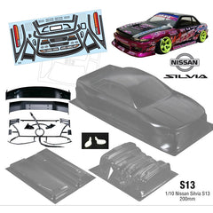 1/10 Nissan Silvia S13 200mm by Team C