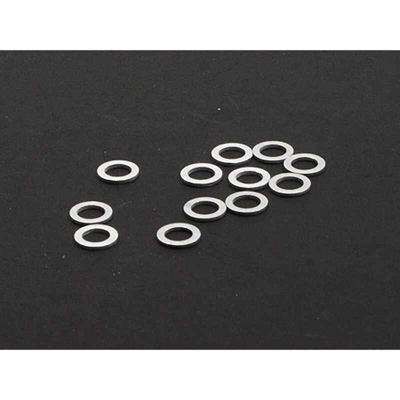 Lightweight Precision (.020) Brushless Motor Shims (50) by Trinity