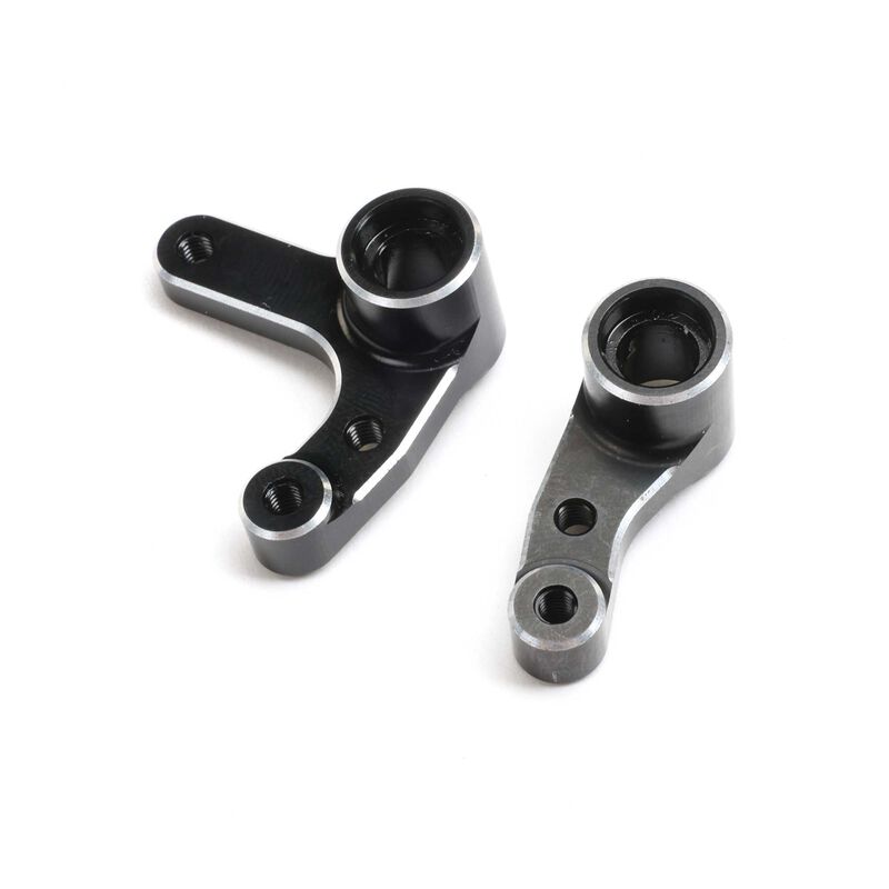 Bell Crank Set, Aluminum, Black: 22S Sprint by TLR