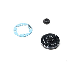 Gear Differential Cover, Aluminum: 22X/22X-T by TLR