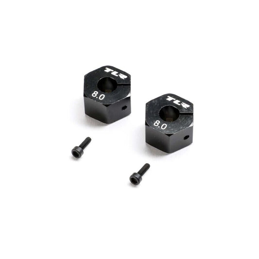Wheel Hex 12mm x 8.0mm (2) 22X-4/22X/22X-T by TLR