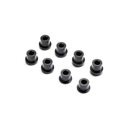 Spindle Bushing Set, Delrin (8): For 22X/22X-T Aluminum Inclined Spindles by TLR
