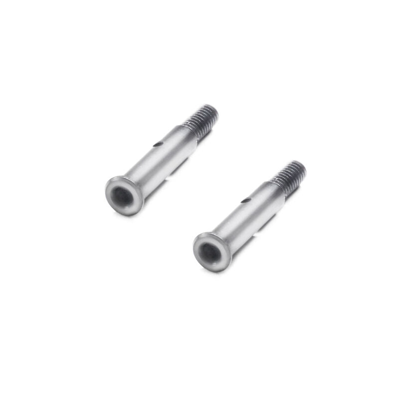 Front Axle, Titanium: 22X-T by TLR