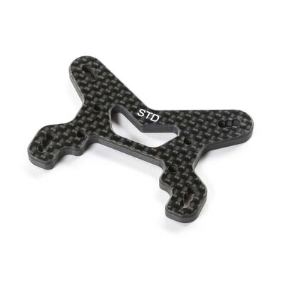 Carbon Front Shock Tower, STD: 22X-4 2.0 by TLR