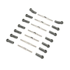 HD Turnbuckle Kit Titanium: 22X-4 2.0 by TLR