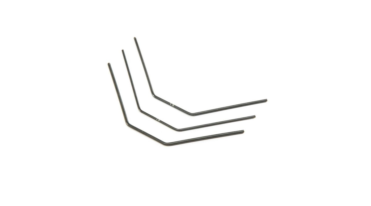 Sway Bar Set, 1.6/1.8/2.0mm (3): 22X-4 2.0 Only by TLR