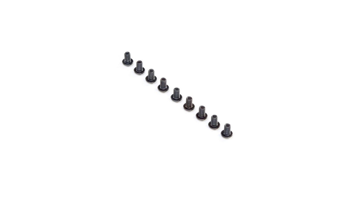 Button Head Screws, M2.5x4mm 22X-4 Diff Height (10) by TLR