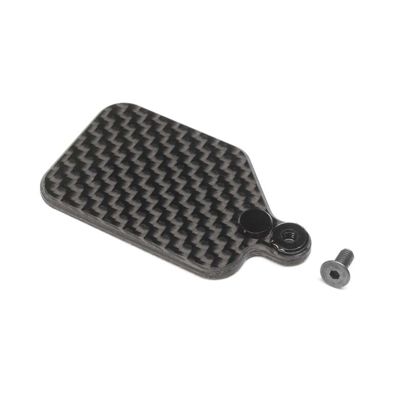 Carbon Receiver Mounting Plate: 22X-4 by TLR