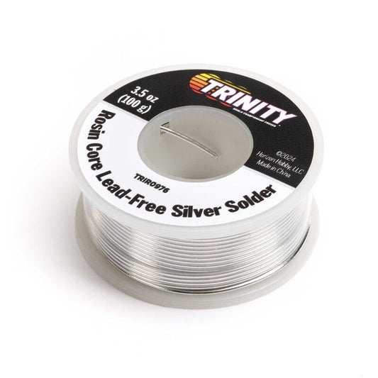 Rosin Core Lead-Free Silver Solder 100g by Trinity