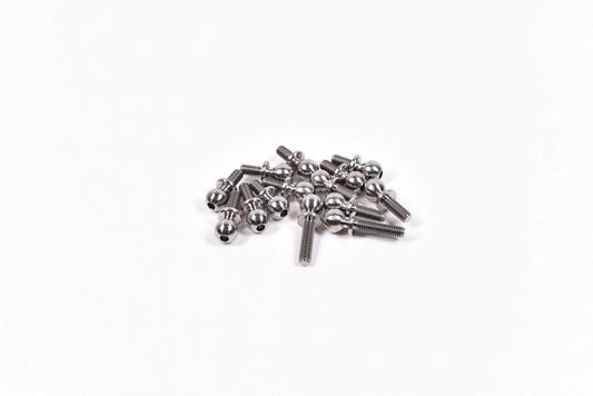 Vision Racing 5.8mm Titanium Ballstud Kit - TLR 22X & 22X-T 40% Weight Saving