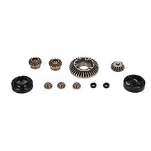 F/R Diff Gear, Housing and Spacer Set: KEM, KAL