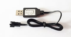 USB Li-Ion Charger for Titans Stunt Car input 5V-1~2A, output 7.4V 800mAh Molex