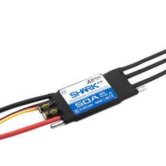 Shark 60A G2 Brushless Marine Boat ESC, 2-6s Lipo, Adjustable 8A SBEC 70x41x12mm