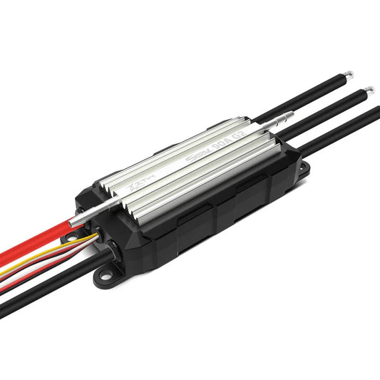 Seal 90A G2 Brushless Marine Boat ESC, 3-8s Lipo, Adjustable 8A SBEC 95x44x27mm