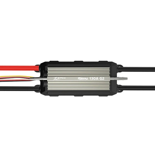 Seal 130A G2 Brushless Marine Boat ESC, 3-8s Lipo, Adjustable 8A SBEC 95x44x27mm