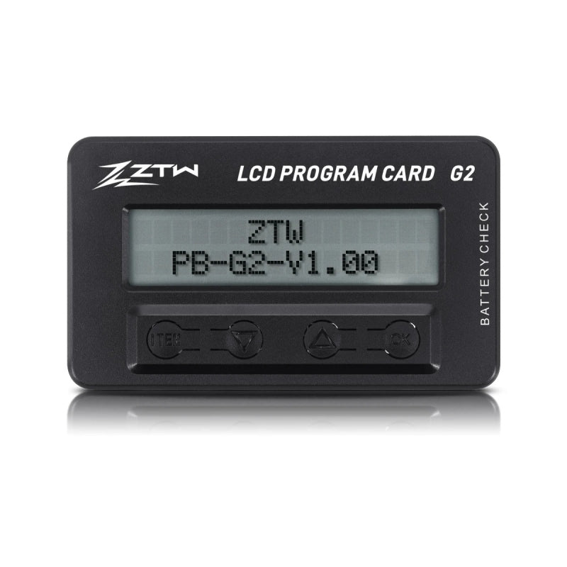 ZTW LCD program card G2 Aircraft ESC Incl Skyhawk