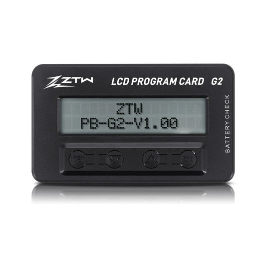 ZTW LCD program card G2 Aircraft ESC Incl Skyhawk SRP $62.20