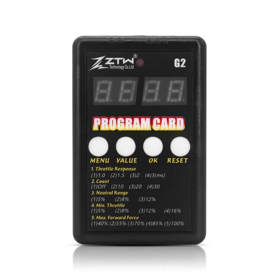 LED Program Card Beast G2 SL Car ESC by ZTW SRP $31.05
