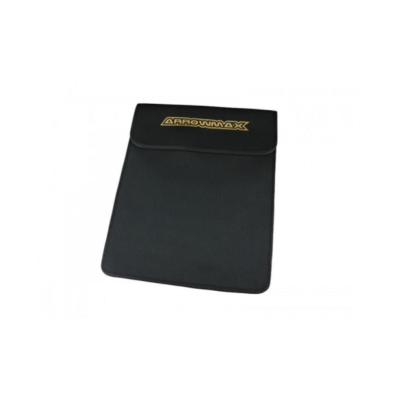 Bag For Graphite Set-Up Board (1/10 & 1/8 Cars) Black Golden Fits Boards Size 47