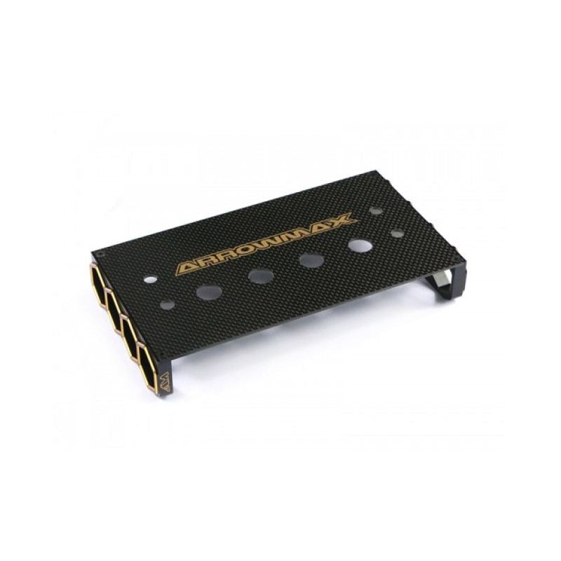 Set-Up Frame For 1/10 Touring Cars Black Golden by Arrowmax