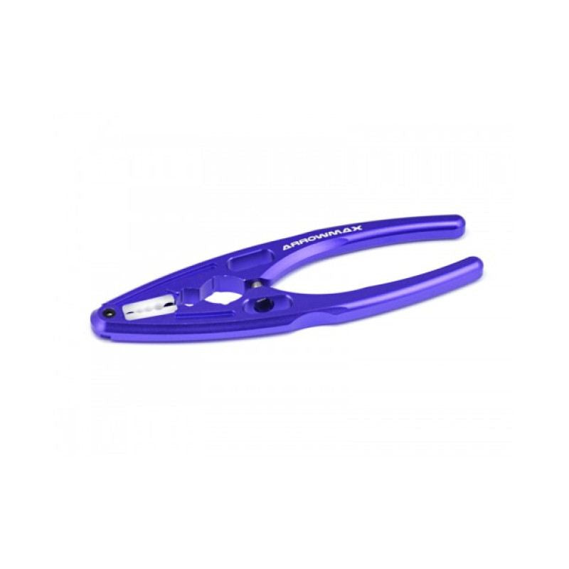 Multi Shock Clamp & Shock Shaft Pliers V3 (Purple) by Arrowmax