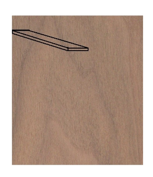 Artesania Walnut Veneer 0.5x 5 x 914mm