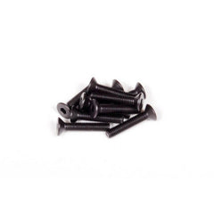 Hex Socket Flat Head M3x16mm, Black (10) by Axial