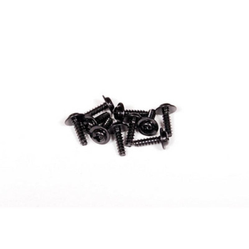 AXA1280 ServoFlange Screw M3x10mm Black Oxide (10) by Axial