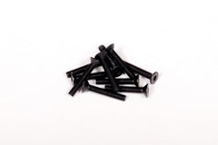 AXA148 Hex Socket Flat Head M3x18mm Black (10)