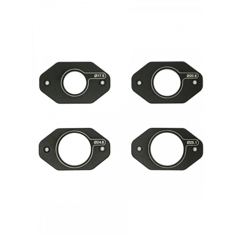 Wheel Piercer Plate For 1/32 Mini 4WD (Black) by ArrowMax