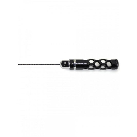 Drill 1.8MM Long For 1/32 Mini 4WD (Black) by ArrowMax