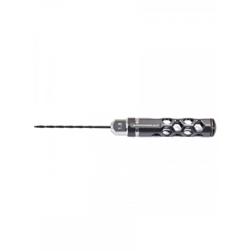 Drill 1.8MM Long For 1/32 Mini 4WD (Gray) by ArrowMax