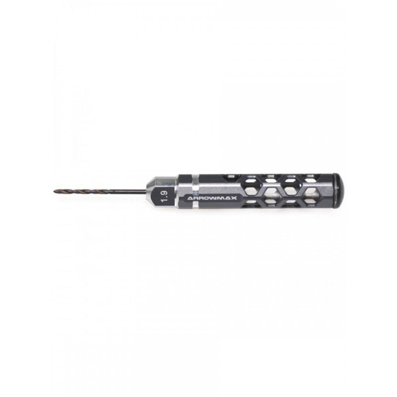 Drill 1.9MM For 1/32 Mini 4WD (Gray) by ArrowMax