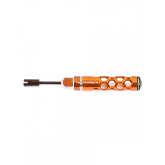 6MM Bearing Trimmer For 1/32 Mini 4WD (Orange) by ArrowMax