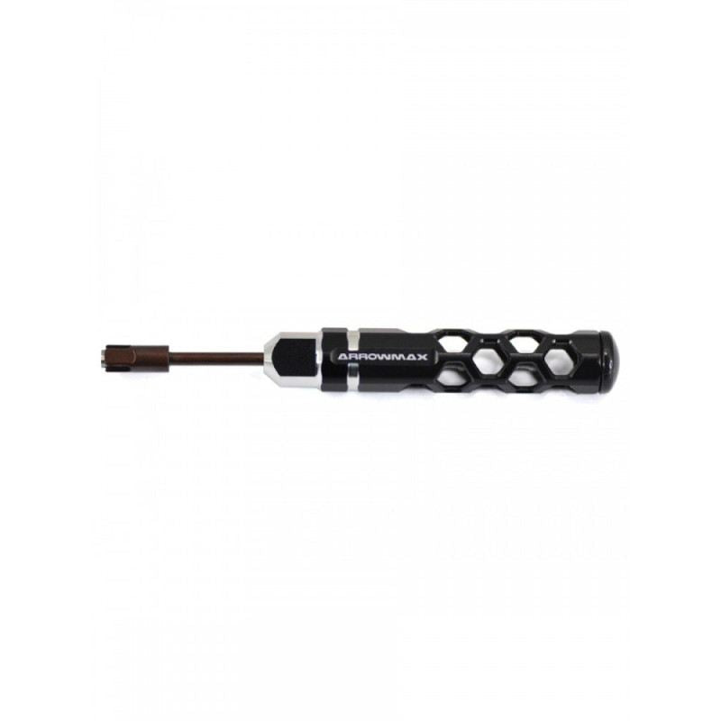 Wheel Trimmer For 1/32 Mini 4WD (Black) by ArrowMax