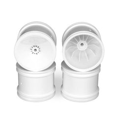 DE Racing SpeedLine Stadium Truck White Wheels (4 Pcs.)  22T 1.0-4.0 only