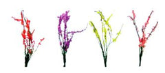 JTT O: 25 to 38mm Flower Bushes(32