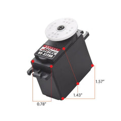 HS-322HD Standard Heavy Duty 4.8V 3kg/0.19sec, 6.0V 3.7kg/0.15, 40x20x36.5mm,