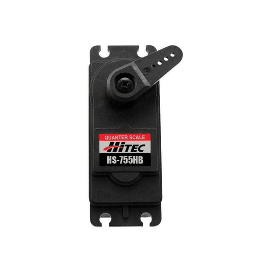 HS-755HB Hitec Large 1/4 Scale Servo 0.23/sec 14kg @6v Analog 59x29x50mm G.