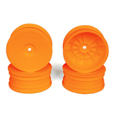 Speedline Buggy Wheels for TLR 22-4 / Tekno EB410 / Front / ORANGE / 4Pcs 2.2in