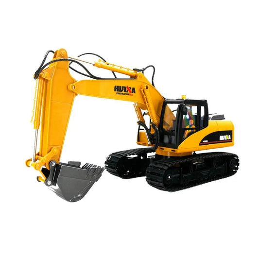 #1535 1:14 15Ch 2.4 RC Die-cast Metal Excavator by Huina (Replaces 1550)