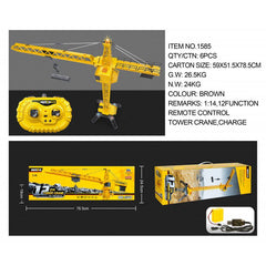 #1585 2.4G Tower Crane 12Ch by HUINA