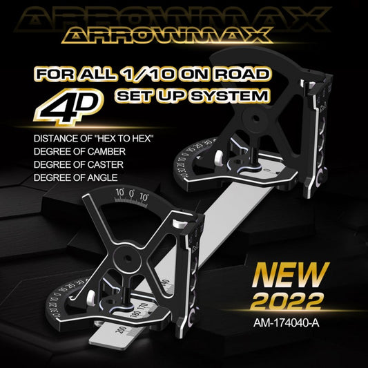 4D Set-up system for 1/10 on-road A by Arrowmax