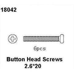 Button Head Screws 2.6*20, RCPRO 1/18 MT