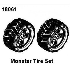 Monster Tire Pair, RCPRO 1/18 MT