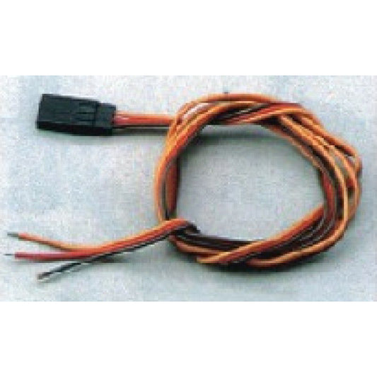 FEMALE Servo/Battery Lead JR (50 strand wire)