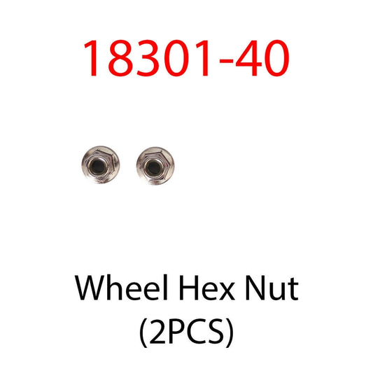 Wheel Hex Nuts 2pcs