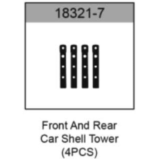 Front/Rear Body mounts 18421/2